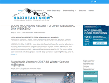 Tablet Screenshot of northeastsnow.com